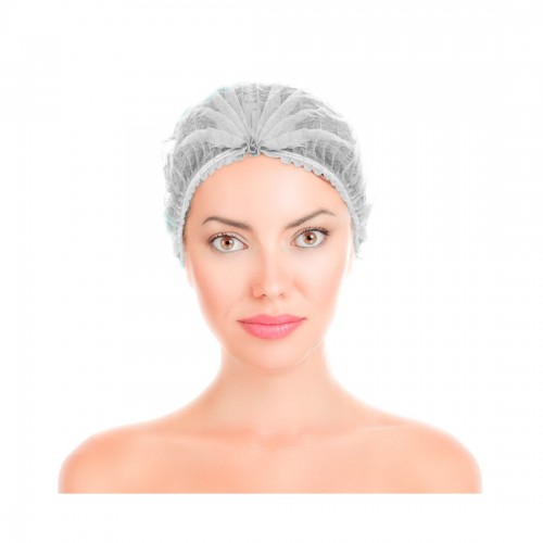 Gorro Acordeón Desechable (Bolsa 100 uds) blanco